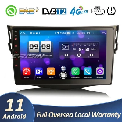 9" 8-Kern DSP Android 14 Autoradio CarPlay DAB+ DVB-T2 GPS TOYOTA RAV4 2006-2012 - Bild 1 von 4