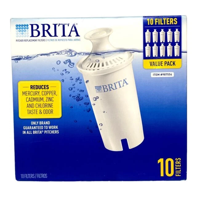 Brita Pitcher Replacement Filters - 10 Pack Brand New - Image 1 of 1