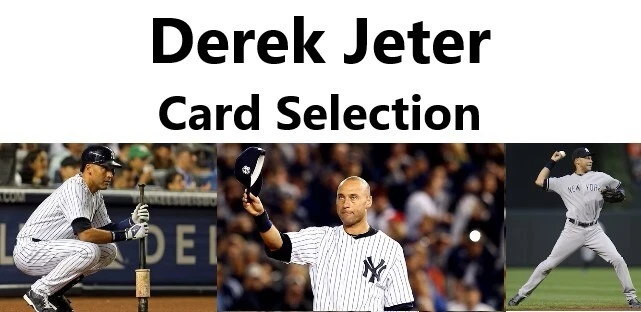 You Pick Your Card - Derek Jeter - New York Yankees - HOF - Tarjetas de béisbol Foto 1 de 1