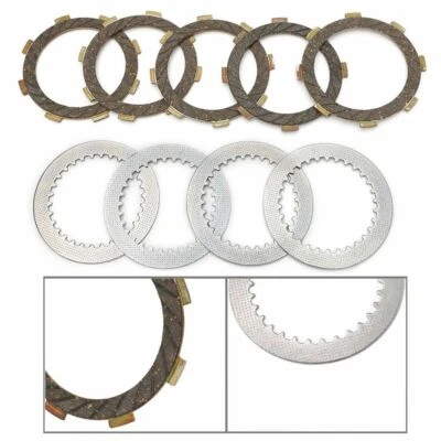 FOR Kawasaki KM100A KH100 KE100 KD80 MINI Motor Clutch Friction Steel Plates 9PC - Изображение 1 из 4