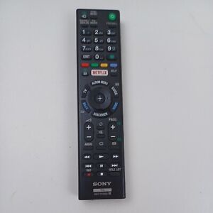 Genuine Sony RMT-TX100D TV Remote Control w/ NETFLIX All Button Tested & Cleaned