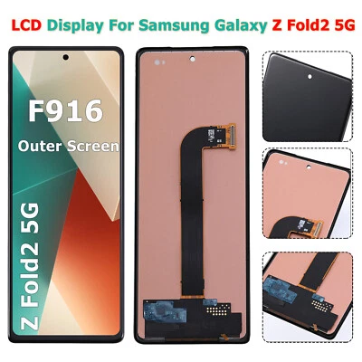 Display Incell per Samsung Galaxy Z Fold2 5G F916 sostituzione schermo LCD esterno - Immagine 1 di 4