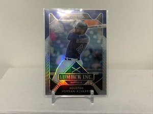 2021 Panini Prizm Yordan Alvarez Lumber Inc Insert Silver Parallel #LI10