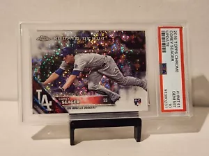 2016 Topps Chrome Update HCT41 Corey Seager RC PSA Gem Mint 10 Rangers Dodgers - Picture 1 of 5