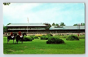 Postcard Horse Racing Saratoga New York 1960s Unposted Chrome - Picture 1 of 2