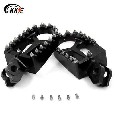 Reposapiés KKE CNC pedal para Suzuki RMZ250 RMZ450 2008-2018 RMX450Z negro Foto 1 de 4