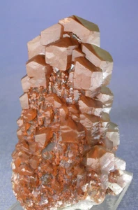 OUR FINEST BICOLOR ORANGE PAGODA CALCITE CRYSTALS, DAYE, CHINA, GLOBE MINERALS - Picture 1 of 5