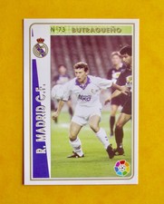 73 EMILIO BUTRAGUENO / REAL MADRID / LEAGUE CARDS 1994-1995 94-95 / MUNDICROMO