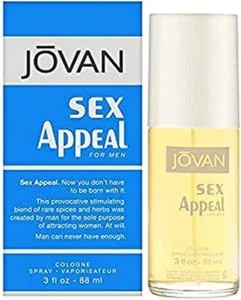 Jovan SEX APPEAL (PACK OF 1) Perfume -88 ml (For Men) - Picture 1 of 1