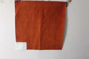 Duralee, Rough Spots, Woven Velvet Novelty, 17" W X 17.50" L, Color Orange - Picture 1 of 1