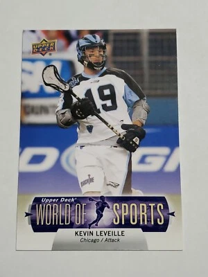 2011 Upper Deck World of Sports Kevin Leveille #192 - Image 1 of 2