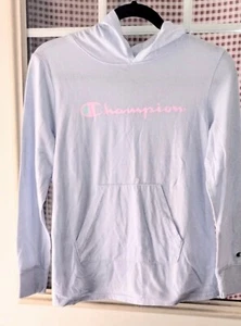 Champion Girls Hooded Long Sleeve Shirt Size XL - Picture 1 of 6