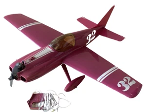 Cox Flugzeug Airplane Super Sport Trainer #32 mit Motor - hat Kompression - ungetestet - Bild 1 von 24