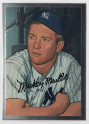 1996 Topps Mickey Mantle Finest Mickey Mantle Yankees #20 R103 - Image 1 of 2