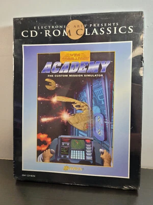 Wing Commander Academy PC Game Box Custom Mission 1993 Origin NEW SEALED IBM - Image 1 of 4