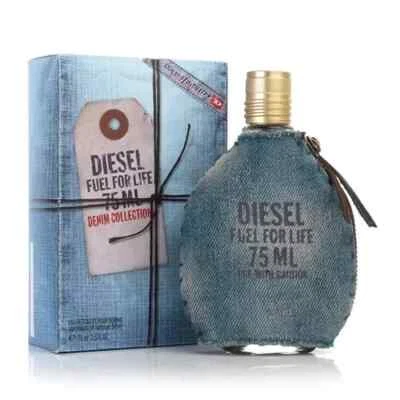 Men DIESEL FUEL FOR LIFE- DENIM COLLECTION 2.5oz EDT sealed box(&1 free perfume) Foto 1 de 2