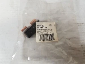 Cooper Bussmann CBF-20 Automotive Circuit Breaker - Picture 1 of 3