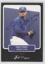 2004 Just Minors Just Prospects Black Auto /25 Chuck Tiffany #82 Auto