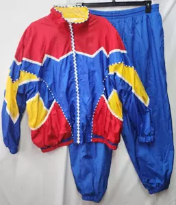 Traje de chándal para mujer Archictect 2 piezas rojo/blanco/azul talla 22W ¡En muy buen estado!! - Imagen 1 de 10
