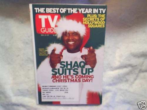 Guía de televisión Shaquille O'Neal 2002 Los Angeles Lakers NBA Foto 1 de 1