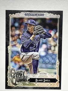 2017 Topps Gypsy Queen Blake Snell #23 Black /1 - Picture 1 of 3