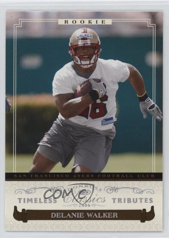 2006 Donruss Classics Timeless Tributes Silver /50 Delanie Walker #178 Rookie RC - Image 1 of 2