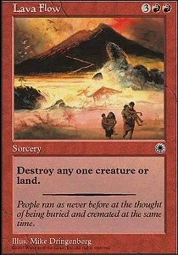 Lava Flow - Portal # MTG Magic The Gathering - Image 1 of 1