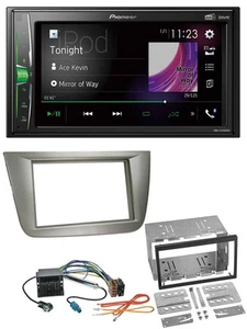 Pioneer 2DIN MP3 DAB USB Bluetooth Autoradio für Seat Altea XL Altea Toledo silb - Bild 1 von 8