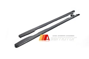 Extensiones de falda lateral estilo 3D de fibra de carbono 2 piezas aptas para 09-16 BMW E89 Z4 M Sport - Imagen 1 de 3