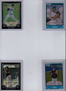 JAY SAWATSKI 2007 BOWMAN CHROME #BC76 REFRACTOR RC MACH #307/500