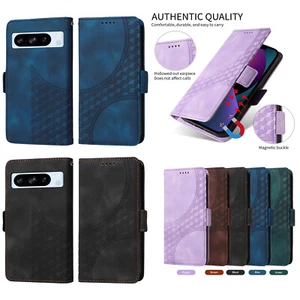 Case For Google Pixel 9 Pro XL 7 8 9 7A 8A Luxury PU Leather Wallet Case Cover - Picture 1 of 17