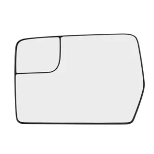 Mirror Glass & Base for 11-14 Ford F150 Pickup Drivers Side Spotter Glass Heated - Picture 1 of 9