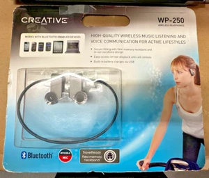 AURICULARES INALÁMBRICOS CREATIVOS WP-250 FUNCIONAN CON DISPOSITIVOS HABILITADOS PARA BLUETOOTH NUEVOS - Imagen 1 de 11
