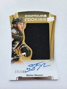 2015-16 Contours Stefan Noesen RC Rookie Auto Jersey/199 Anaheim Ducks - Bild 1 von 2