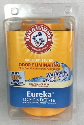 Filtro de vacío Arm & Hammer #66643A Eureka DCF-4 y DCF-18 lavable nuevo Foto 1 de 4