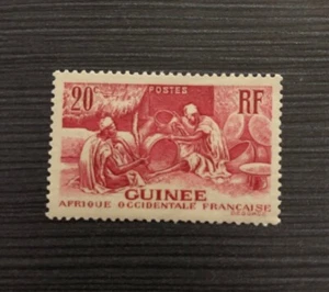 Stamp French Guinea Scott #134 H - Picture 1 of 1