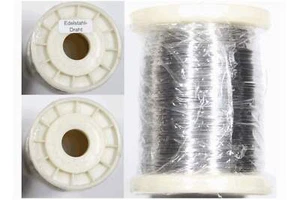 Edelstahl-Wabendraht Ø 0,4 mm 250 g / 500 g zum Verdrahten von Wabenrähmchen - Bild 1 von 16