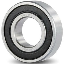 5205 2RS ABEC Double Row Angular Contact Ball Bearing Rubber Seal RS 25x52x21 mm