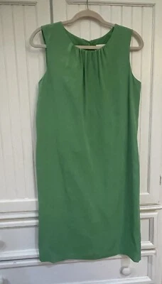 NWT Charter Club Green Sleeveless Sheath Dress - Size 8 - Image 1 of 4