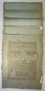 Antike "Das Buch der Messe" Folios - insgesamt 20 - 1893-94 Kolumbianische Ausstellung - Bild 1 von 12