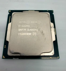 Intel Xeon E-2226G 3.40Ghz 6-Core 12MB LGA1151 Server CPU Processor SRF7F 80W - Afbeelding 1 van 3