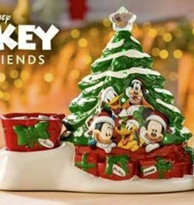 Scentsy DISNEY Mickey and Friends ~ Navidad con calentador Disney - NUEVO EN CAJA - Imagen 1 de 13