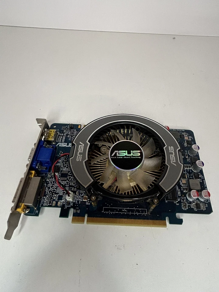 512MB Asus GeForce 9500 GT DVI / HDMI / VGA PCI-e Graphics Video Card - Image 1 of 4