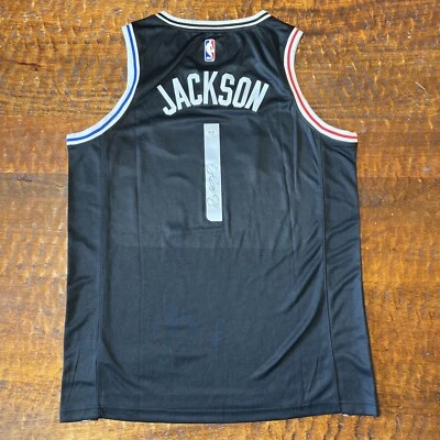Reggie Jackson Signed Los Angeles Clippers Jersey PSA DNA  Autographed - Image 1 of 4
