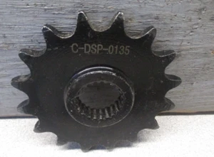 PIÑÓN TRACCIÓN DELANTERA BMW HUSQVARNA APRILIA 97-15 ACERO NICHO C-DSP-0135 - Imagen 1 de 4