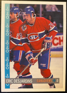 Eric DESJARDINS 1992-93 OPC Bilingual #360 Montreal Canadiens