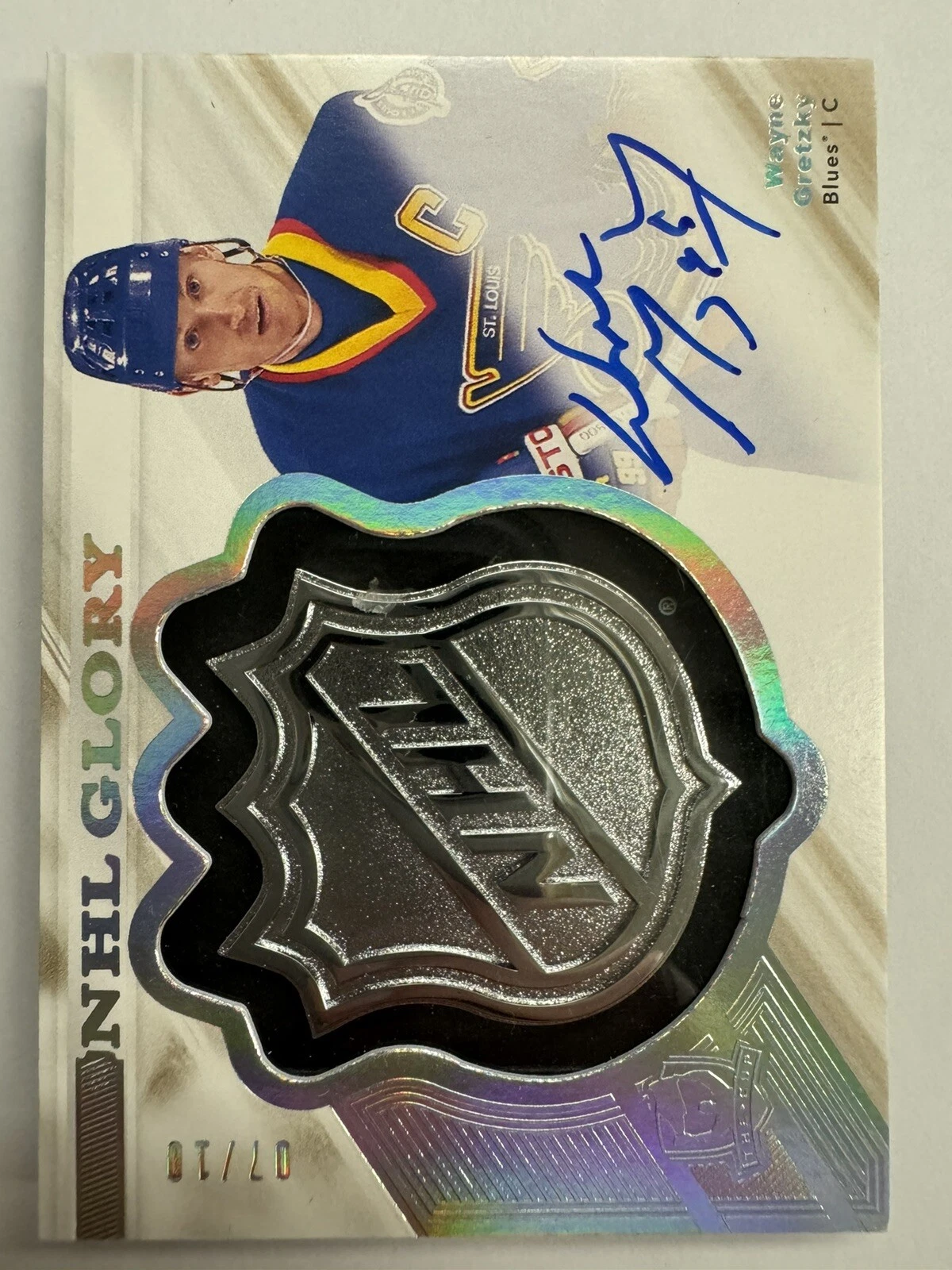 2019-20 The Cup NHL Glory Auto Wayne Gretzky 07/10