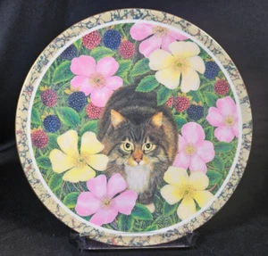 Signiert/datiert 1992 Anne Mortimer/Coalport, Anne's Cats #3 "Bo-Diddley", Neu/Neuwertig - Bild 1 von 6