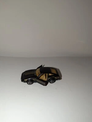 De colección 1982 Matchbox #24 Datsun 280 ZX 2+2 Turbo Negro y Dorado Abriendo Puertas Macao Foto 1 de 4