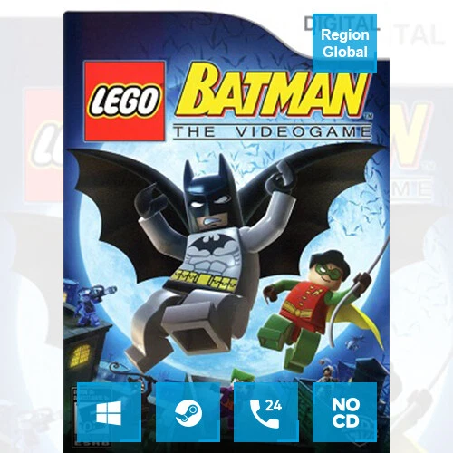 LEGO Batman The Video Game for PC Game Steam Key Region Free - Image 1 of 1